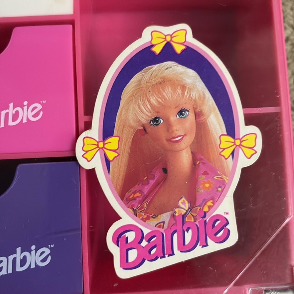 1993 Barbie Carry Case Accessories Case - Picture 10 of 12